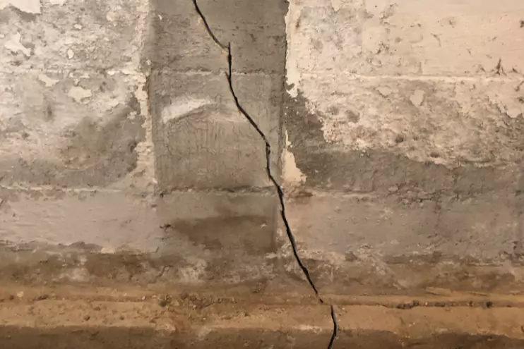 Basement Stem Wall Cracks